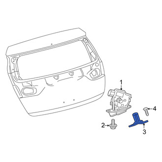 Scion OE - Rear Liftgate Lock Striker Plate