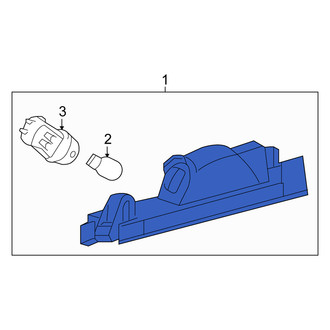 Scion OE - Rear License Plate Light Assembly