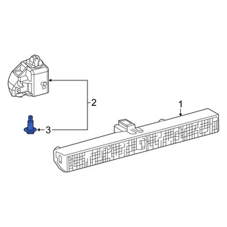 Scion OE - Center High Mount Stop Light Clip