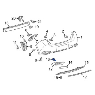 Scion OE - Bumper Cover Screw