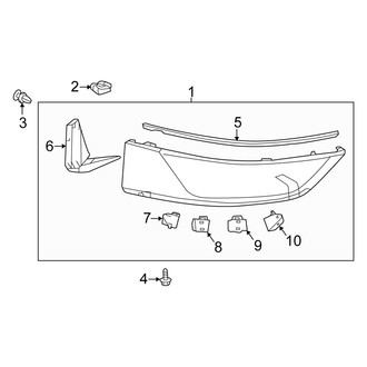 Scion OE - Rear Bumper - Spoiler