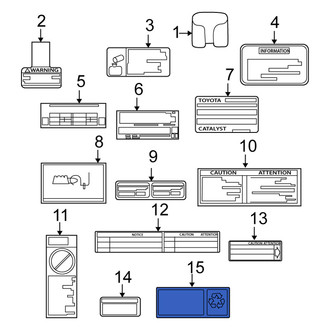 Scion OE - Caution Label