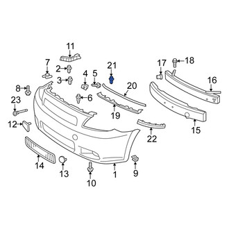 Scion OE - Front Bumper Cover Retainer