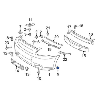 Scion OE - Front Bumper Cover Retainer