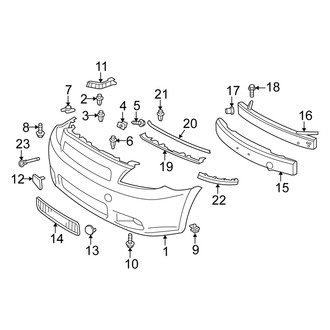 Scion OE - Front Bumper - Bumper & Components