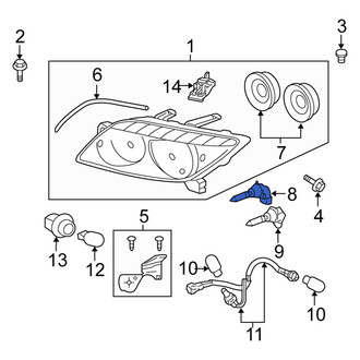 Scion OE - Front Headlight Bulb