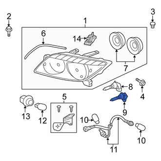 Scion OE - Front Headlight Bulb