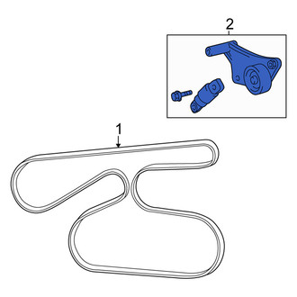 Scion OE - Accessory Drive Belt Tensioner Assembly
