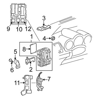 Scion OE - Electrical Components (Instrument Panel)