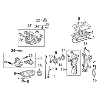 Scion OE - Engine Oil Dipstick Tube O-Ring