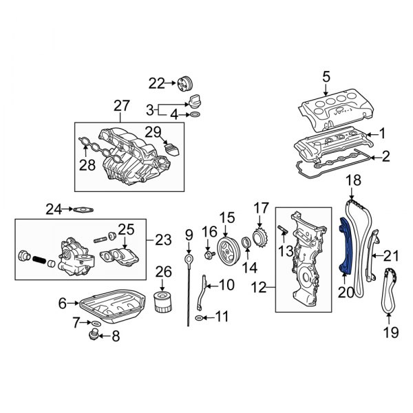 Engine Timing Chain Guide