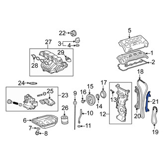 Scion OE - Engine Timing Chain Guide
