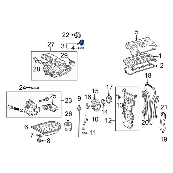 Engine Oil Filler Cap