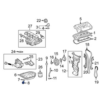 Scion OE - Engine Oil Drain Plug Gasket
