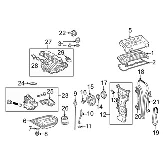 Scion OE - Engine / Transaxle - Engine Parts