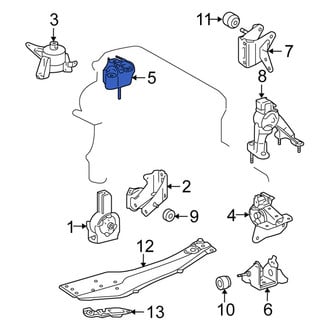 Scion OE - Right Engine Mount Bracket