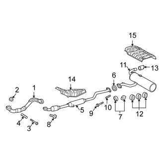 Scion OE - Exhaust System - Exhaust Components