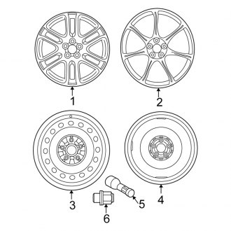 2007 Scion tC Wheel Valves Caps CARiD