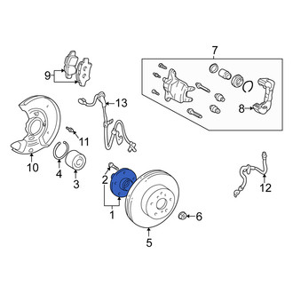 Scion OE - Front Wheel Hub