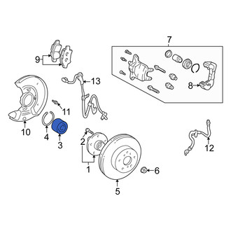 Scion OE - Front Wheel Bearing