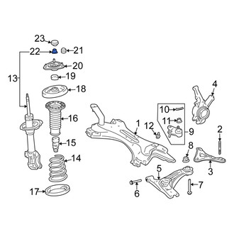 Scion OE - Suspension Strut Mount Nut