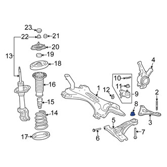 Scion OE - Suspension Control Arm Nut