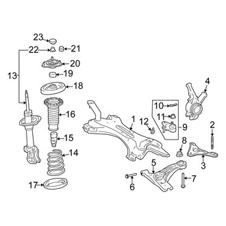 Scion OE - Front Suspension - Suspension Components