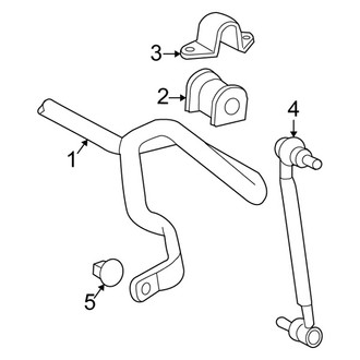 Scion OE - Front Suspension - Stabilizer Bar & Components