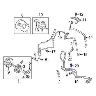 Scion OE - Battery Tray Bolt