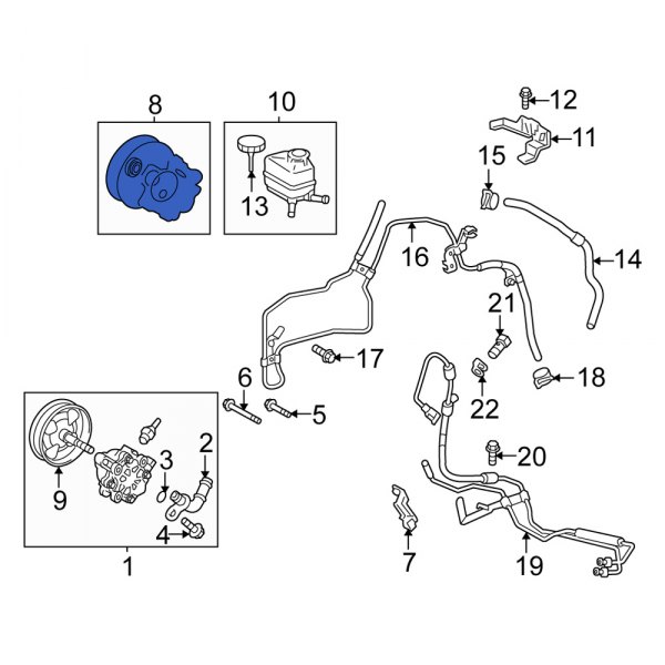 Power Steering Pump Seal Kit