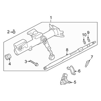 Scion OE - Steering Column - Housing & Components