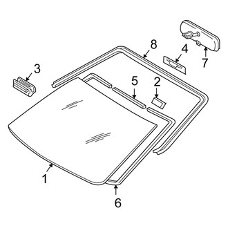 Scion OE - Windshield - Glass