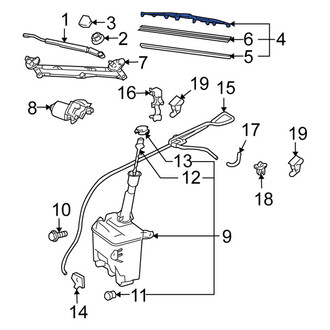 Scion OE - Right Wiper Blade