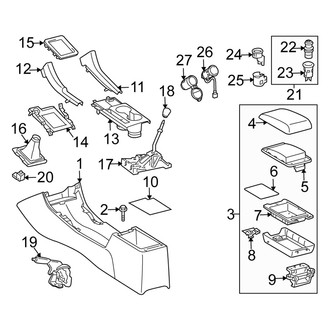 Scion OE - Center Console (Base Standard Tr)