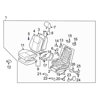 Scion OE - Seat Cushion Clip