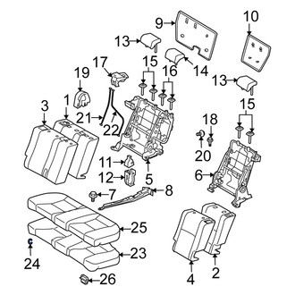 Scion OE - Seat Cushion Clip