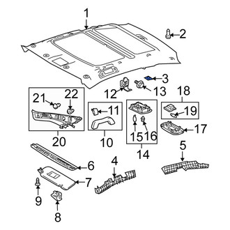 Scion OE - Headliner Clip