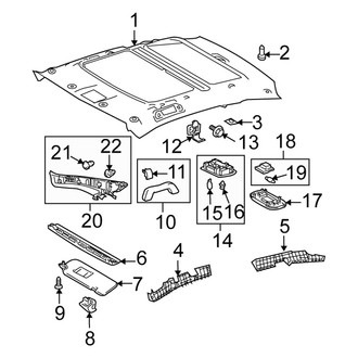 Scion OE - Roof - Interior Trim