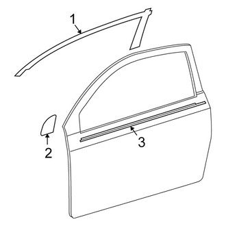 Scion OE - Door - Exterior Trim