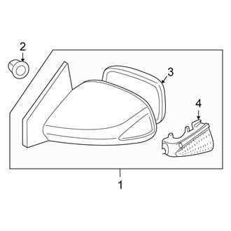 Scion OE - Door - Outside Mirrors
