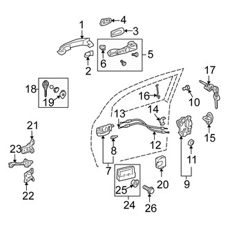 Scion OE - Door - Lock & Hardware