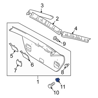 Scion OE - Door Interior Trim Panel Nut