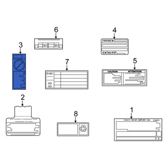 Scion OE - Air Bag Information Label