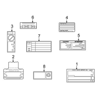 Scion OE - Information Labels - Labels