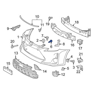 Scion OE - Bumper Cover Screw