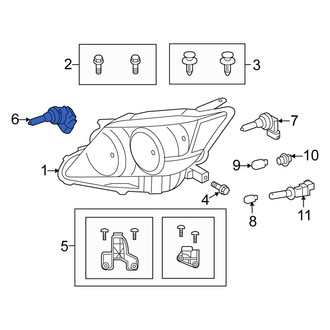 Scion OE - Front Headlight Bulb