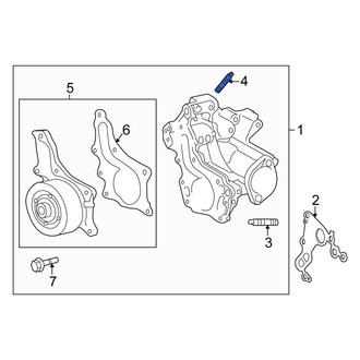 Scion OE - Engine Water Pump Stud