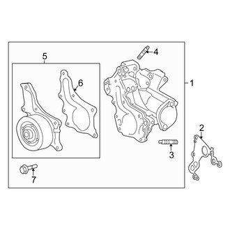 Scion OE - Cooling - Water Pump