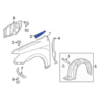 Scion OE - Left Fender Seal