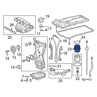 Scion OE - Engine Oil Filter Housing Cover